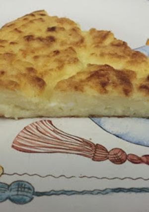 Una foto de Fainá de queso