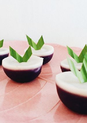 Foto resep Kue talam ubi ungu