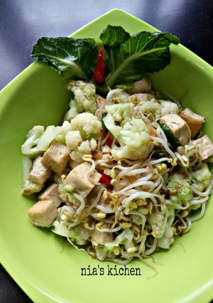 Foto resep Oseng kembang Kol & Tauge