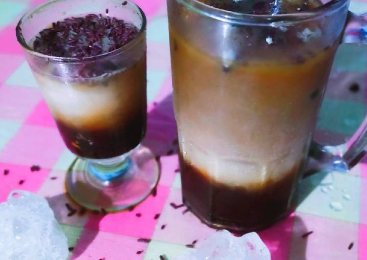 Cara Gampang Menyajikan Es Kopi susu gula aren couple Anti Gagal