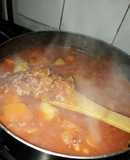 Guiso de lentejas con arroz