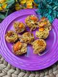 Ramenyaki (omelete mie di cetakan takoyaki) praktis satset cemilan anak sarapan