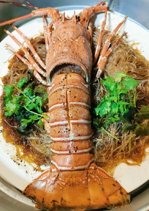 รูปของ Lobster อบวุ้นเส้น