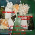 Onigiri isi sosis,onigiri isi rempela ati,& salad sayuran hokben