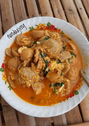 Foto resep Seblak baso kwetiau