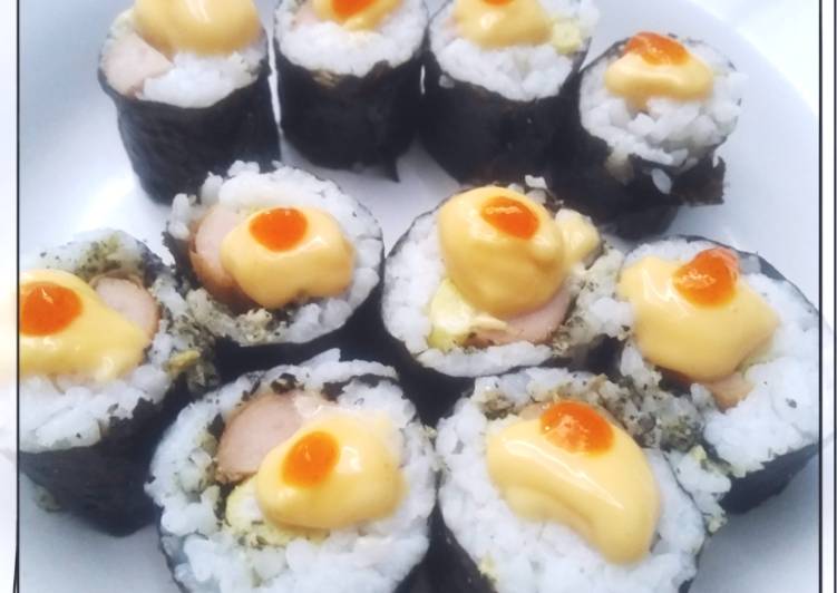 Cara Gampang mengolah Sushi Roll yang Enak