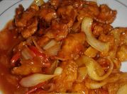 Gambar ayam goreng saus padang