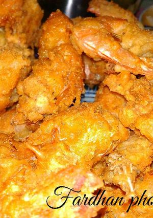 Foto resep Udang goreng tepung