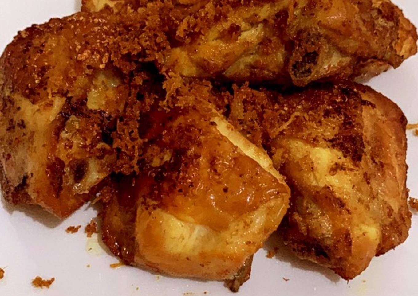 Ayam goreng serundeng - resep kuliner nusantara