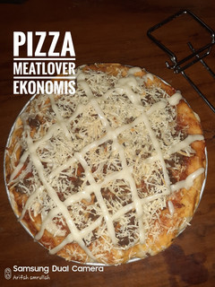 Foto resep Pizza Meatlovers Ekonomis