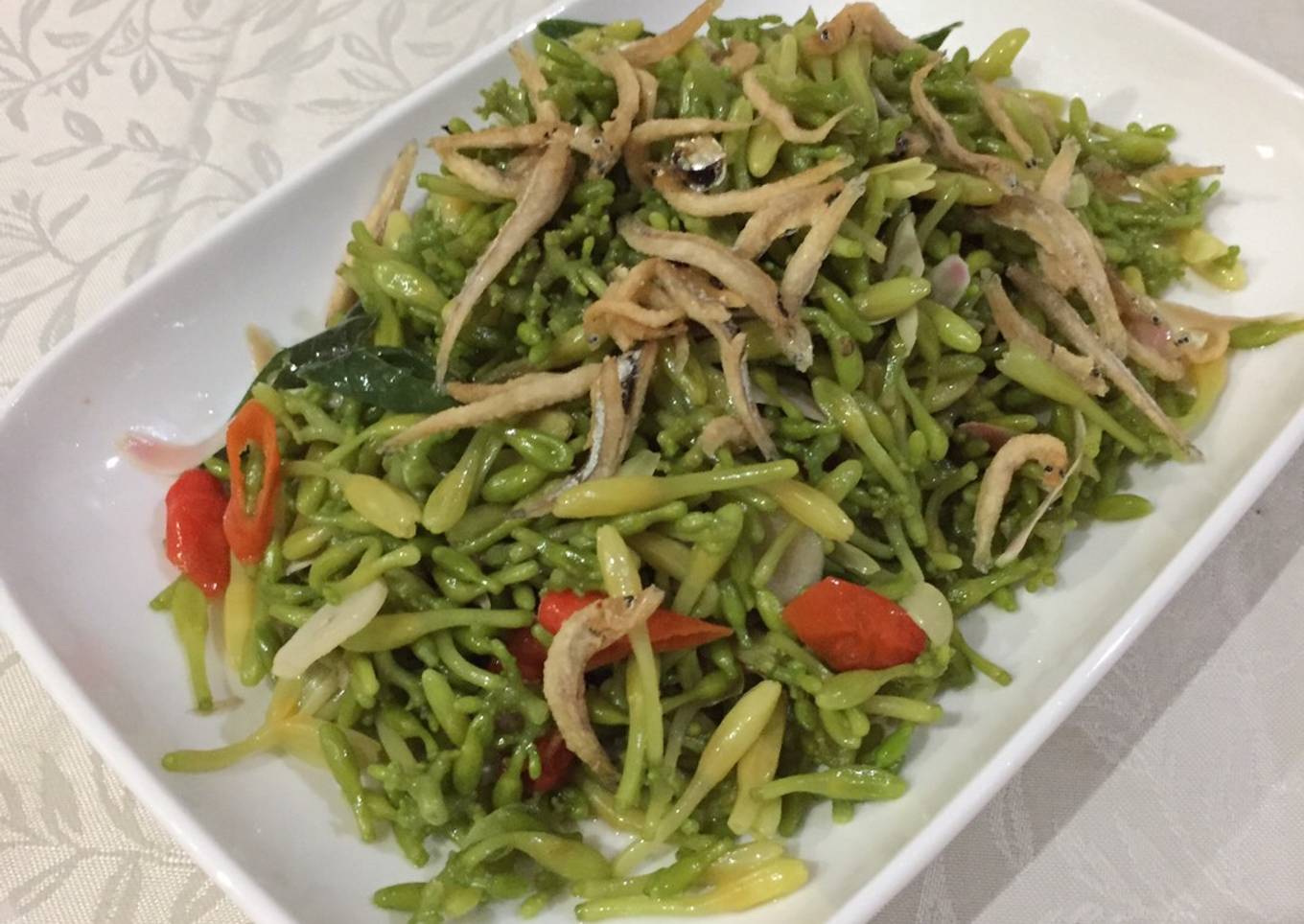 Oseng Bunga Pepaya