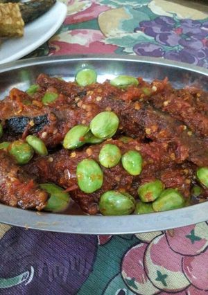 Foto resep Sambal bajak tongkol pete
