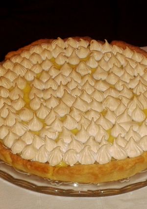 Foto di Crostata al limoncello e meringa all’italiana