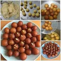 A picture of Gulab Jaman.