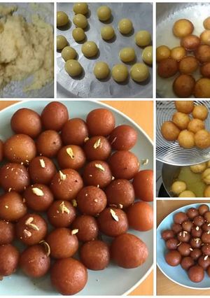A picture of Gulab Jaman.