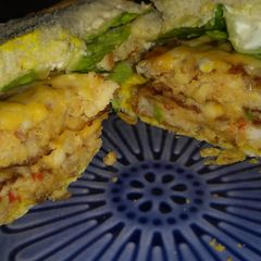 A picture of Fish patties.