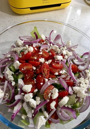 Foto resep Greek salad