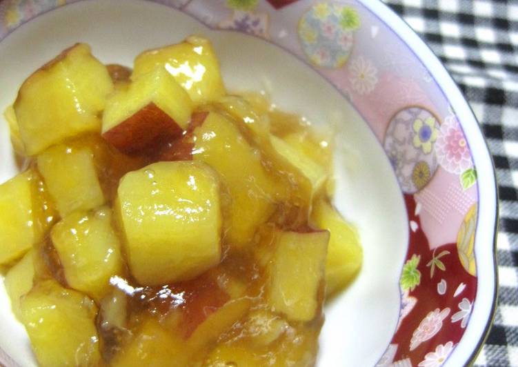 Recipe of Any-night-of-the-week Smooth Sweet Potato (Mock Oni-Manju)