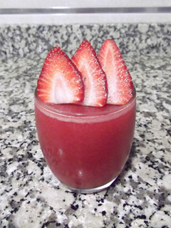 Una foto de Gelatina de fresa