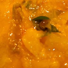 Raw papaya shallots,an easy curry for rice A picture of Raw papaya shallots,an easy curry for rice.