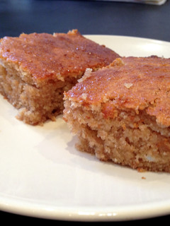 A picture of Pear and Ginger cake.