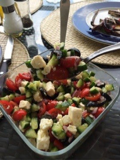 A picture of Greek Style Salad.