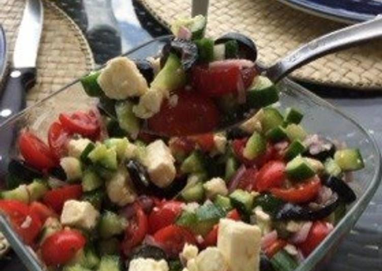 Recipe: Appetizing Greek Style Salad