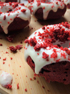 Una foto de Donuts red velvet