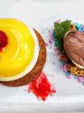 Panna cotta de maracuyá
