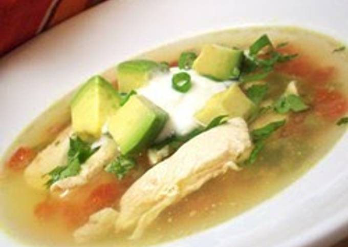 Step-by-Step Guide to Prepare Favorite Avocado Soup with Chicken and Lime
