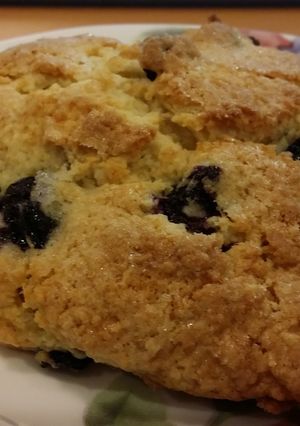 A picture of Blueberry Scones.