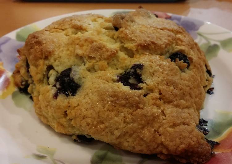 Easiest Way to Make Any-night-of-the-week Blueberry Scones