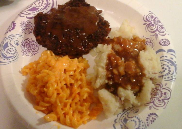 Recipe of Homemade Salisbury Steak