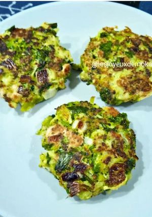 Une photo de Galettes de brocoli 🥦🥦