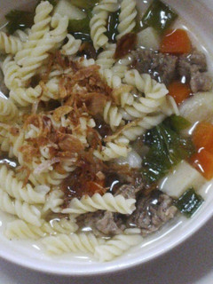 Foto resep Sop macaroni