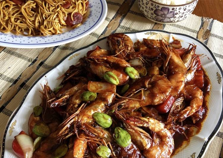 Tumis Udang dan Petai