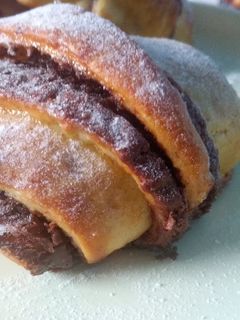 Nutellás kiflik recept fotója