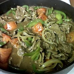 A picture of Beef with Vegetables.