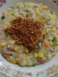 Foto resep Oatmil bubur sayur