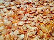 A picture of sweet pumpkin seeds