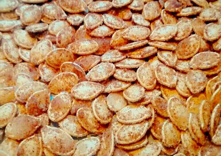 Recipe of Ultimate Sweet n&#39; Spicy Pumpkin Seeds