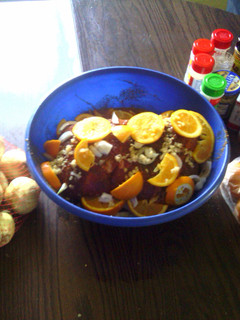 A picture of Orange Pork Roast.