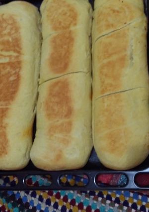 A picture of Tumeric baguette.