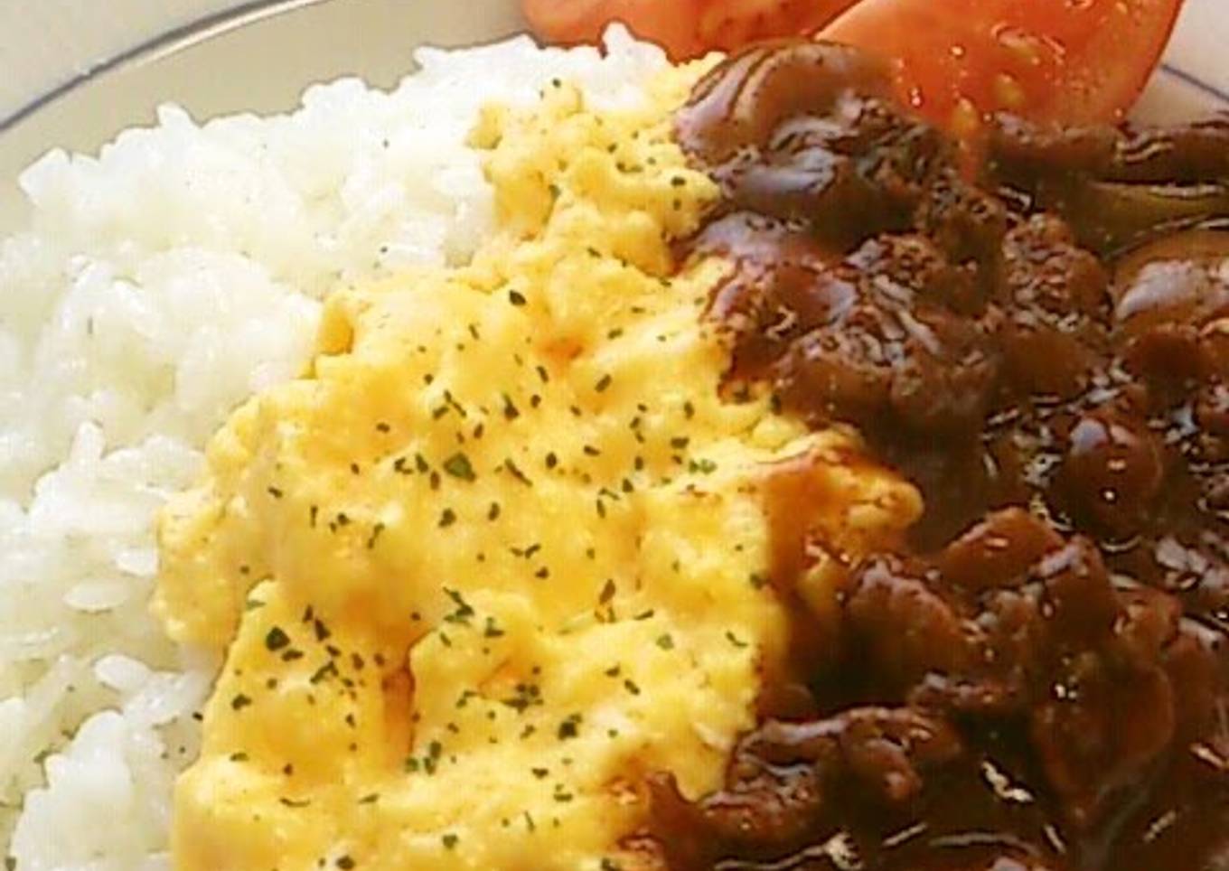 Scrambled Eggs for Omurice
