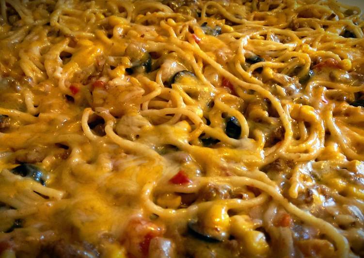 Steps to Make Super Quick Homemade Taco Spaghetti