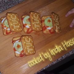 A picture of Tea time Tuc snacks 😍.
