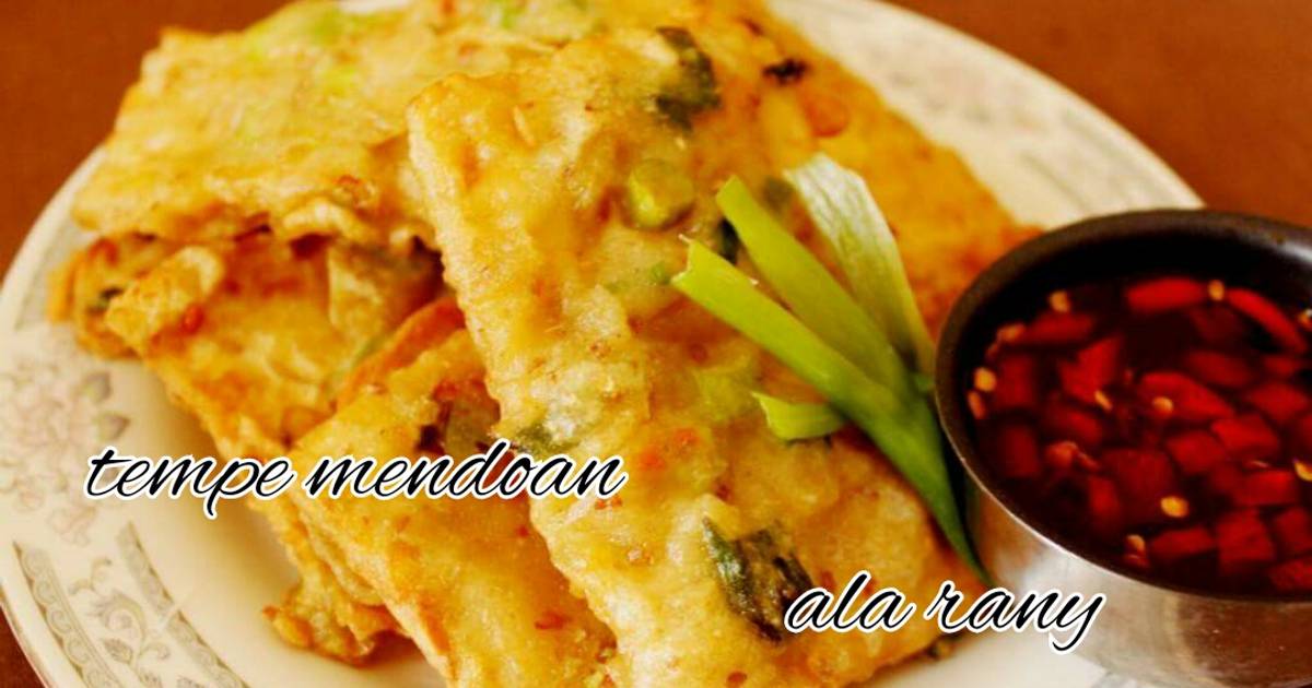 Resep Tempe Mendoan Oleh Ranny Tanudibrata Cookpad