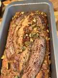 Banana pistachio cake