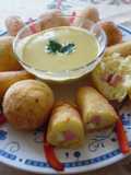 Yuquitas rellenas | Estilo James Salaz