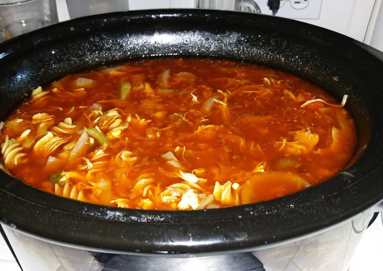 Recipe of Homemade Fajita Sunrise Soup